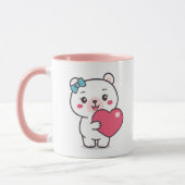 Teddy Bear Illustratie Mok (Links)