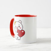 Teddy Bear Illustratie Mok (Voorkant links)