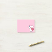Teddy Bear Illustratie Post-it® Notes (Op bureau)