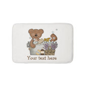 Teddy Bear in Bath Tub Bath Mat (Voorkant)