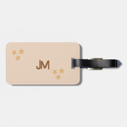 Teddy Bear in Hot Air Ballon Luggage/Dagverzorging Bagagelabel (Achterkant horizontaal)