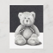 Teddy Bear in Pencil Briefkaart (Voorkant)