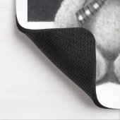 Teddy Bear in Pencil Muismat (Hoek)