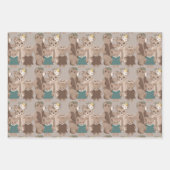 Teddy Bear Inpakpapier Vel (Voorkant)