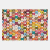 Teddy Bear Inpakpapier Vel (Voorkant 3)