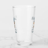 Teddy Bear Jean Baby shower Glas (Links)