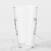 Teddy Bear Jean Baby shower Glas (Rechts)