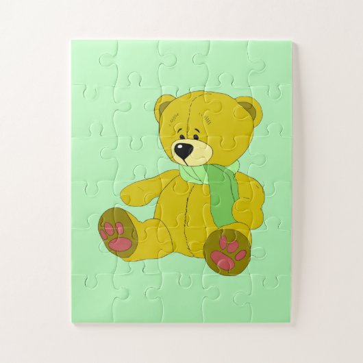 Teddy Bear Jigzaag Puzzle Legpuzzel (Verticaal)