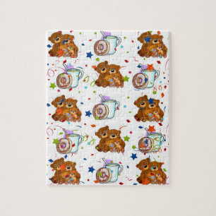 Teddy Bear Jigzaag Puzzle Legpuzzel