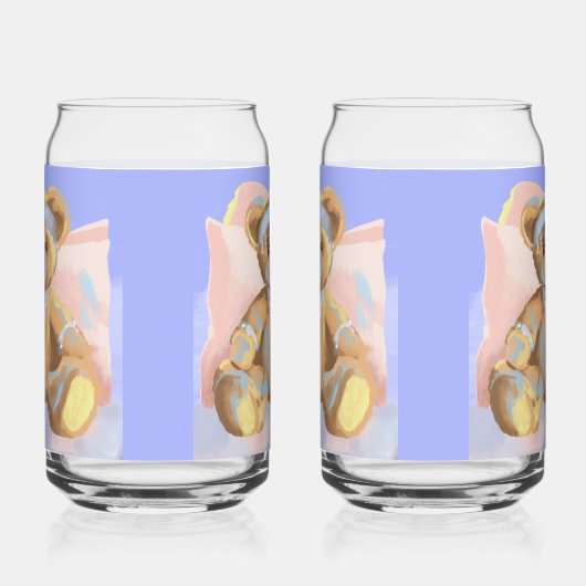 Teddy Bear kan glas drinken (Rechts)