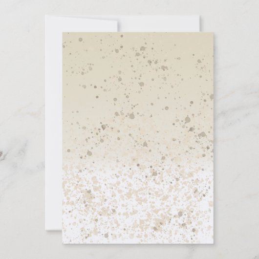 Teddy Bear kan het Baby shower van Greige Boy afwa Kaart (Achterkant)