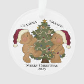 Teddy Bear-kerstboomversiering Ornament (voorkant)