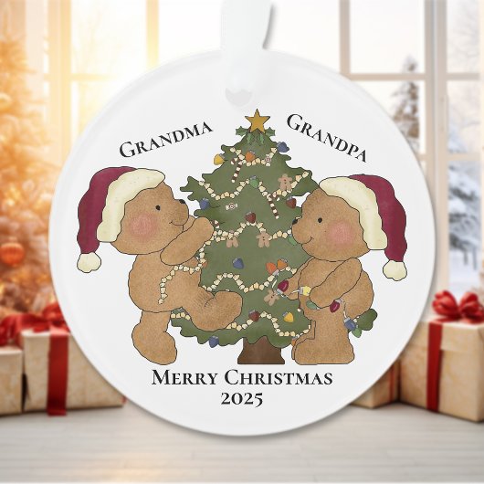 Teddy Bear-kerstboomversiering Ornament