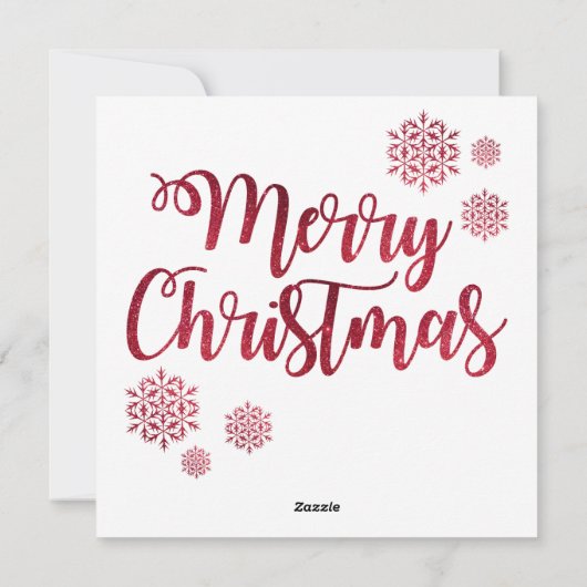 Teddy Bear-kerstkaart Feestdagenkaart (Achterkant)