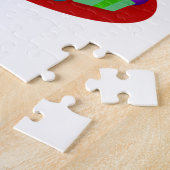 Teddy Bear - Kerstmis Legpuzzel (Zijkant)