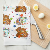 Teddy Bear Keuken Handdoek (Quarter Fold)