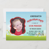 Teddy Bear Kindergarten Afstudeerfeest Kaart (Achterkant)