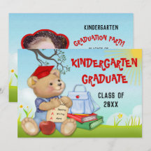 Teddy Bear Kindergarten Afstudeerfeest