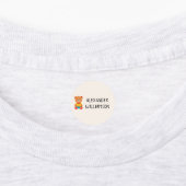 Teddy Bear Kinderkleding Naam Labels (Aangebracht)