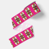 Teddy Bear King of Hearts Grosgrain Lint (Achterkant)