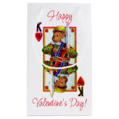 Teddy Bear King of Hearts Klein Cadeauzakje (Achterkant)