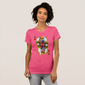 Teddy Bear King of Hearts T-shirt (Voorkant volledig)