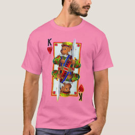 Teddy Bear King of Hearts T-shirt
