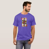 Teddy Bear King of Hearts T-shirt (Voorkant volledig)