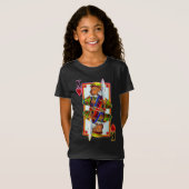 Teddy Bear King of Hearts T-shirt (Voorkant volledig)