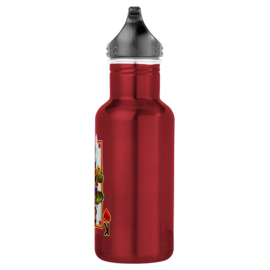 Teddy Bear King of Hearts Waterfles (Rechts)