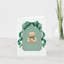 Teddy Bear Klassieke Jongens Baby Shower