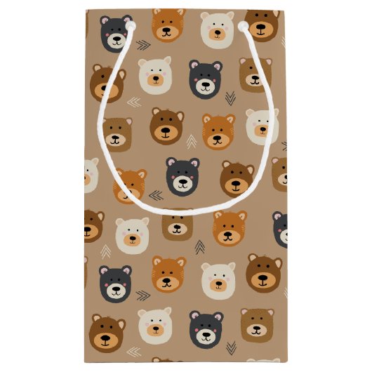 Teddy Bear Klein Cadeauzakje (Achterkant)