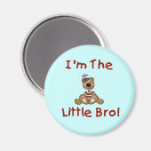 Teddy Bear Kleine Broer Tshirts en geschenken Magneet (Voorkant / Achterkant)