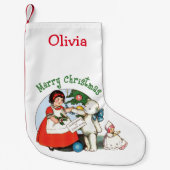 Teddy Bear Kleine Kerstsok (Voorkant)