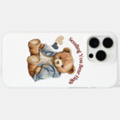 Teddy Bear Knuffel Mobiele Telefoon Hoesje (Achterkant (horizontaal))