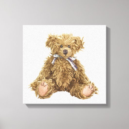 Teddy Bear kwekerij Canvas Print (Voorkant)