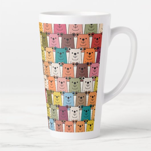 Teddy Bear Latte Mok (Rechts)