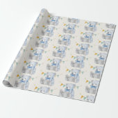 Teddy Bear leest een boek Cadeaupapier (Uitgerold)