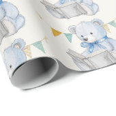 Teddy Bear leest een boek Cadeaupapier (Rol Hoek)