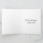 Teddy Bear leraar Bedankt Card (Binnen)