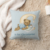 Teddy Bear Letter C Monogram - Aanpassen Kussen (Deken)