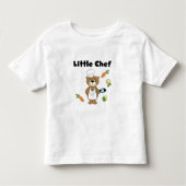 Teddy Bear Little Chef Kinder Shirts (Voorkant)
