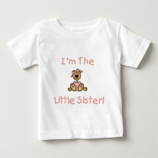 Teddy Bear Little Sister Tshirts and Gifts (Voorkant)