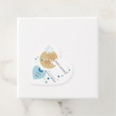 Teddy Bear Love Baby Boy Shower | Bedankjes Labels (In situ)