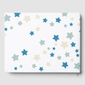 Teddy Bear Love Baby Boy Shower | Gastenboek (Achterkant)