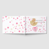 Teddy Bear Love Baby Girl Shower Gastenboek (Volledig)