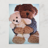 teddy bear love briefkaart (Voorkant)