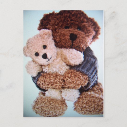 teddy bear love briefkaart (Voorkant)