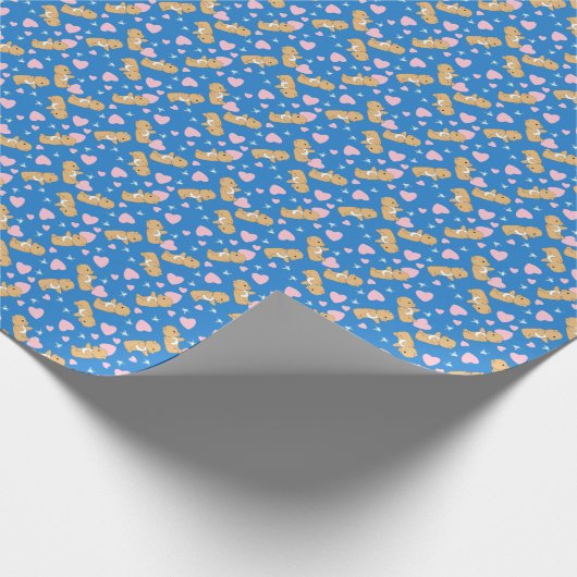 Teddy Bear Love Cadeaupapier (Hoek)