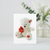 * Teddy Bear Love * Cute Teddy Briefkaart (Staand voorkant)